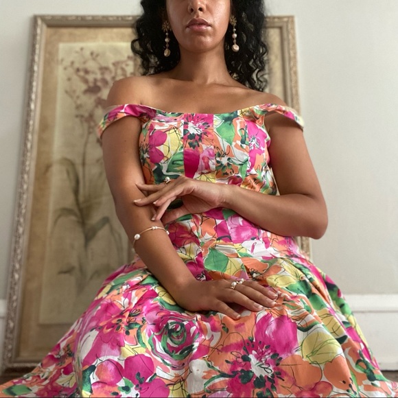 💐 American Living, Bursting Into Bloom Dress - Picture 6 of 16